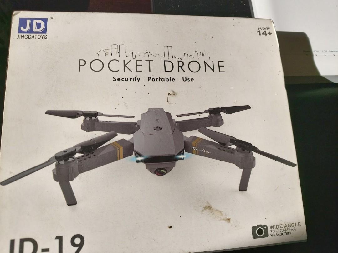Pocket drone JD 19 720p