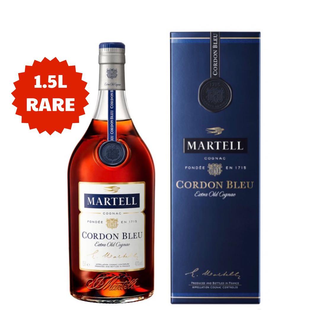 [RARE] 1.5 Litre Martell Cordon Bleu (Cannon 大炮 1500ml / 1.5 L)