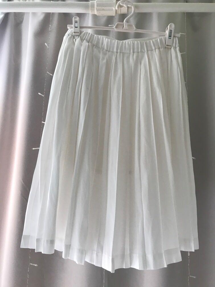 Ron Herman California Made in Japan white skirt, 女裝, 外套及戶外