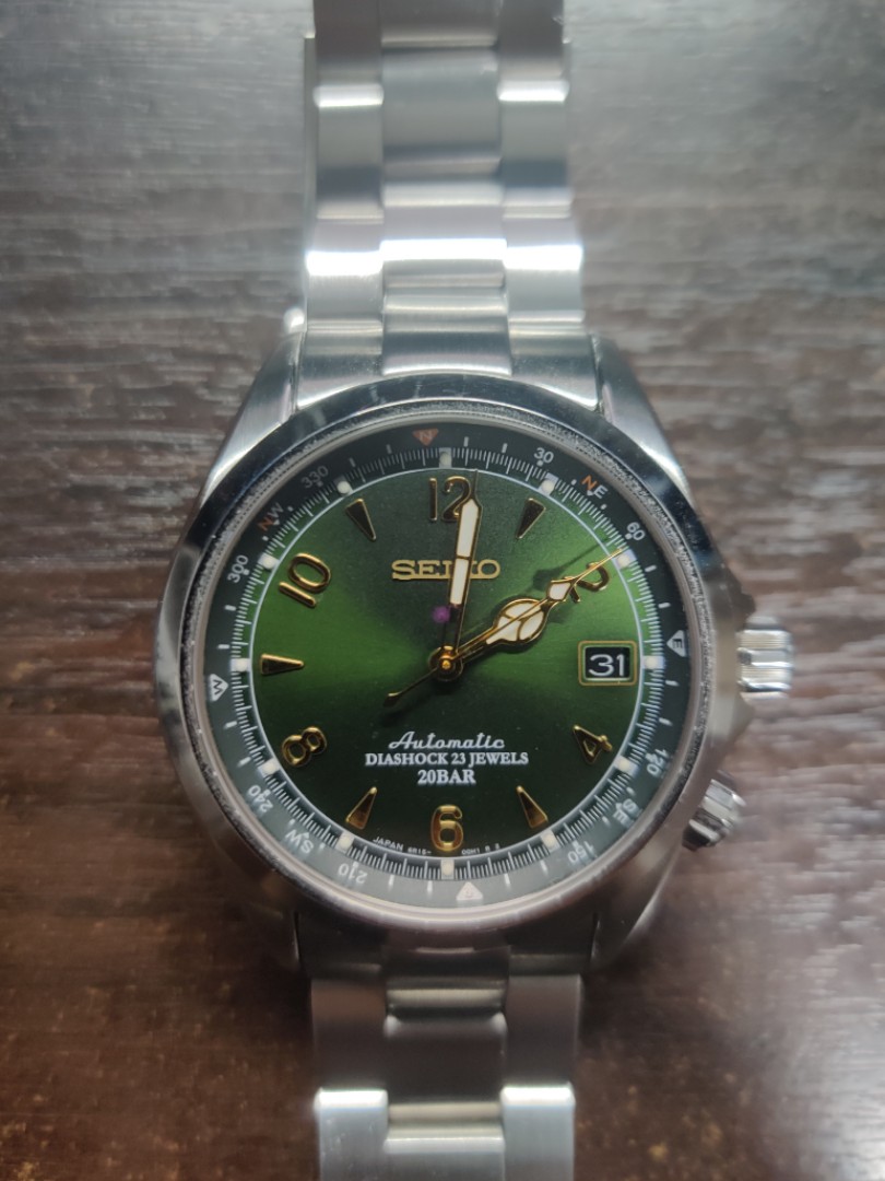 Seiko Alpinist SARB017 with Oyster Bracelet, Men's Fashion, Watches &  Accessories, Watches on Carousell