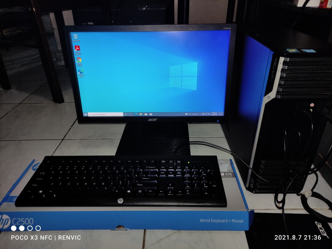 Selling my Desktop Acer Veriton M6630G, Computers & Tech, Desktops on