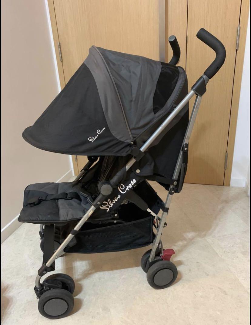 Silver cross pop 2 black online