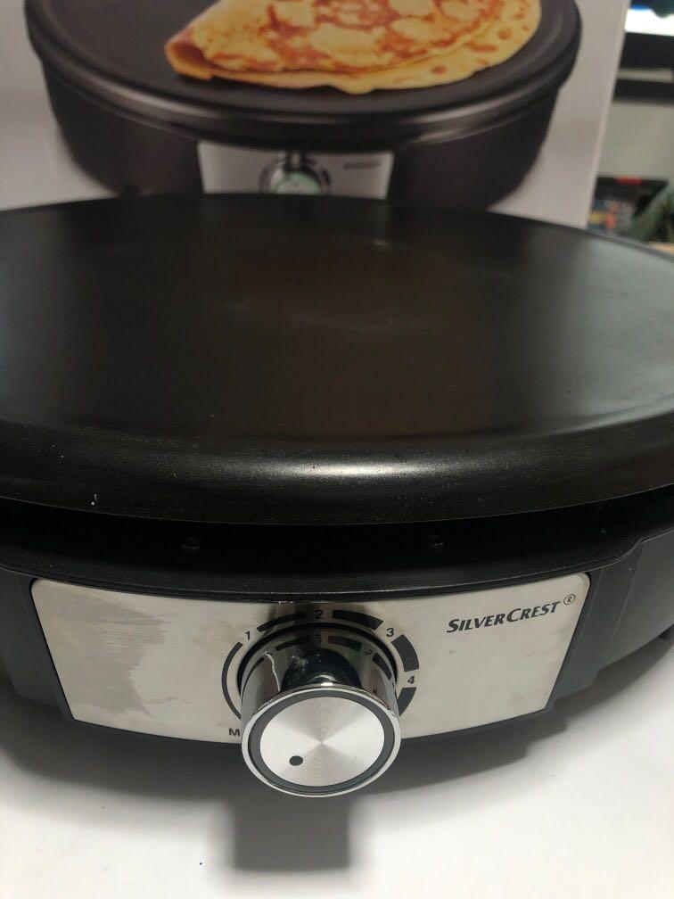 SilverCrest crepe maker / pancake maker / hot plate, Furniture & Home