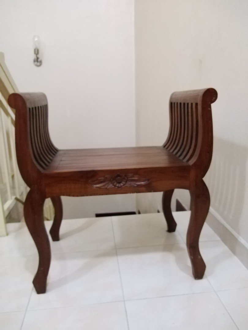 single wooden chair