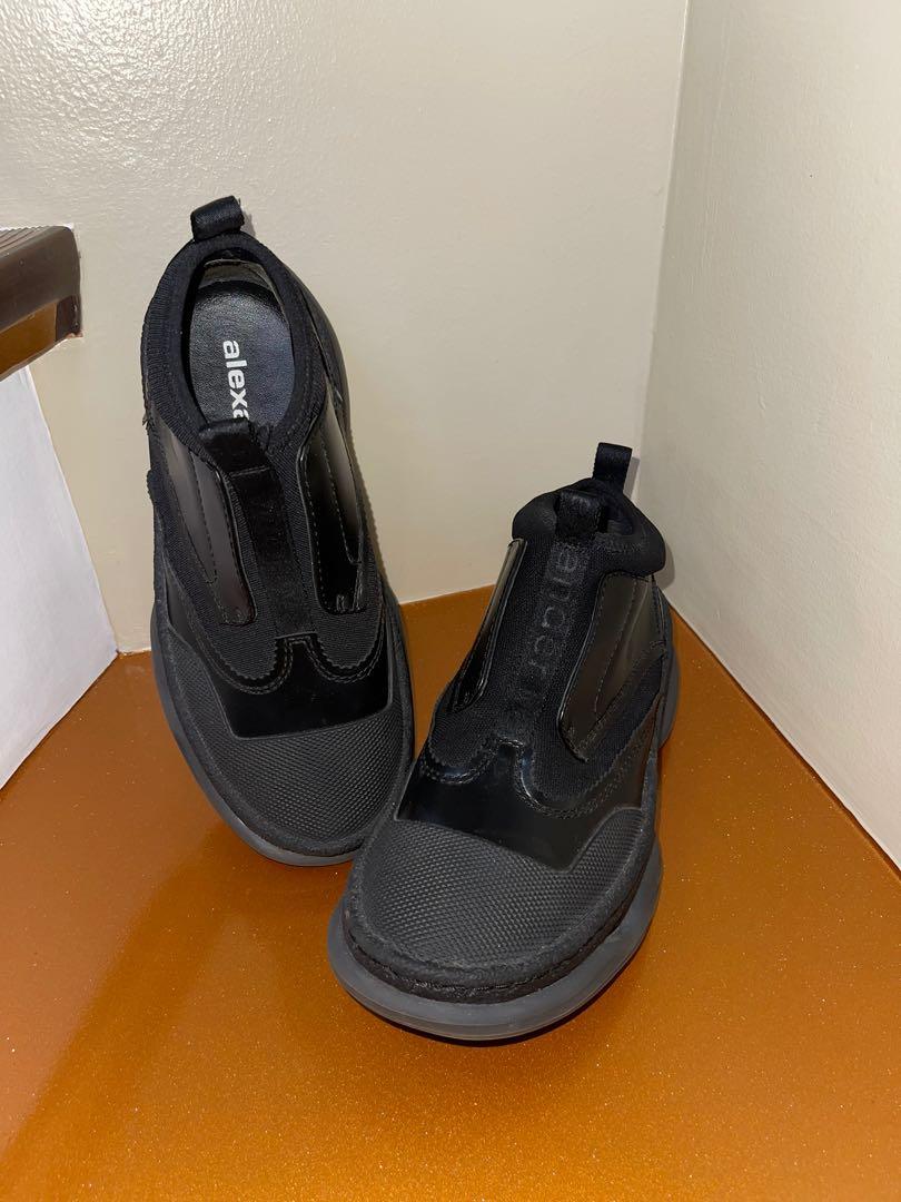 ALEXANDER WANG DESIGNER PLATFORM SNEAKERS UNISEX SIZE 7 AUTHENTIC