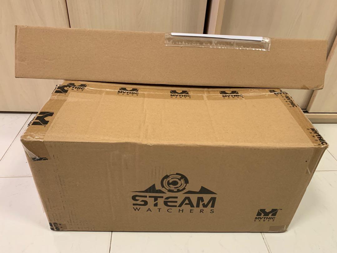 Steamwatchers Kickstarter Mythic Games Board Game Steam Watchers non