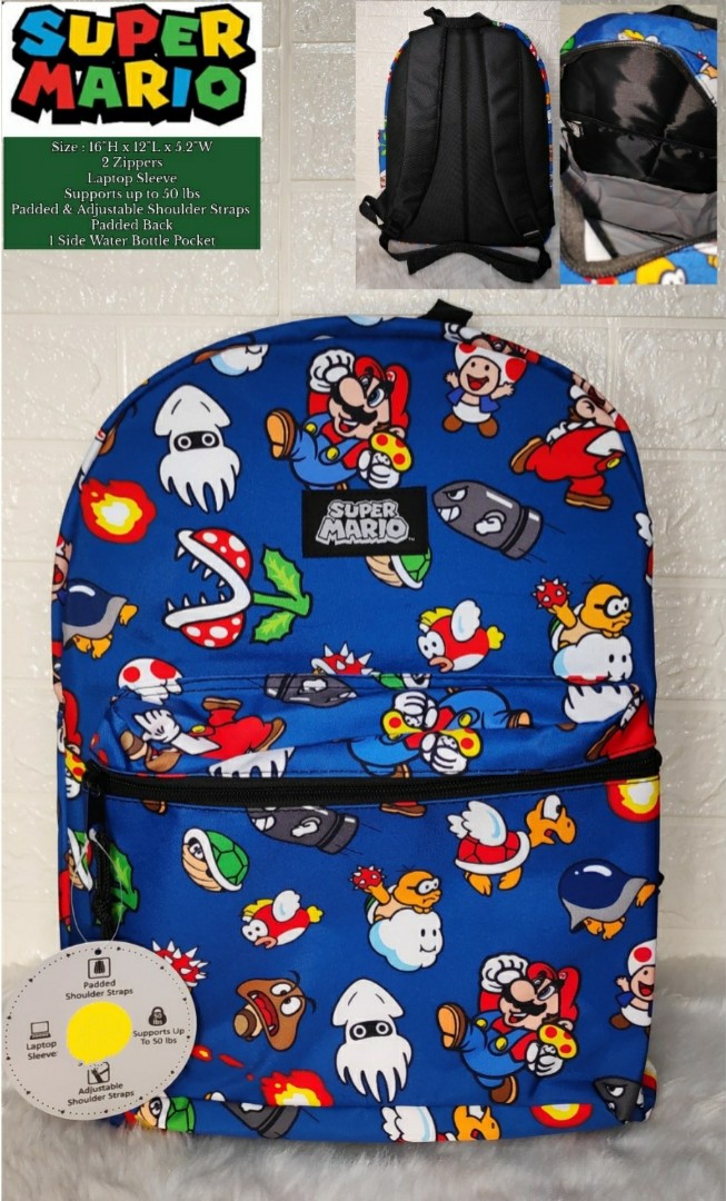 mario water backpack
