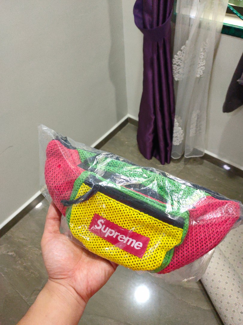 Supreme SS21 Rasta String waist bag Men s Fashion Bags Sling
