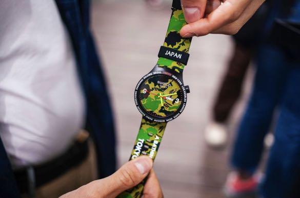 Swatch x bape cheap tokyo