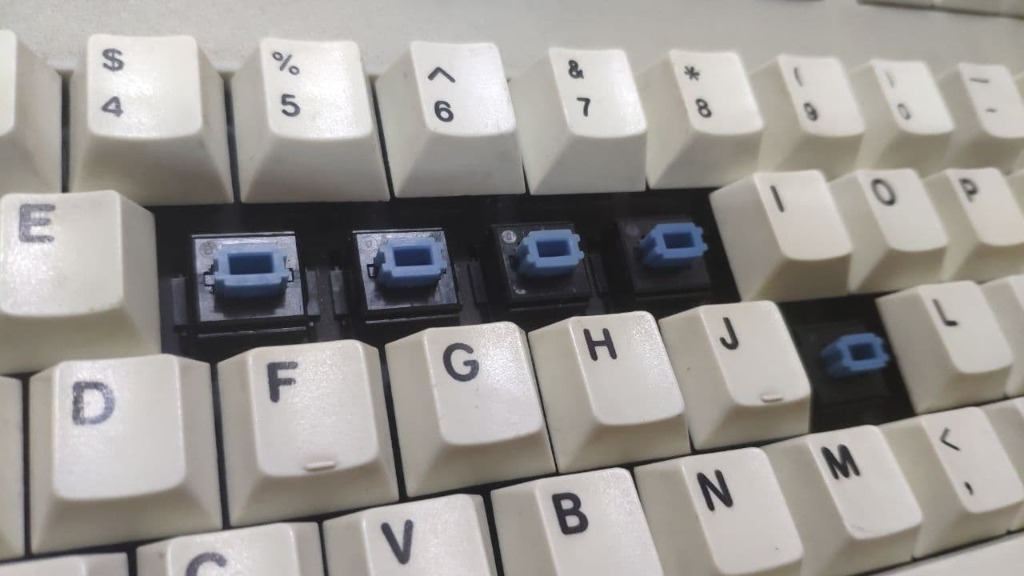 Taihao Fame Blue Alps Keyboard Electronics Computer Parts Accessories On Carousell