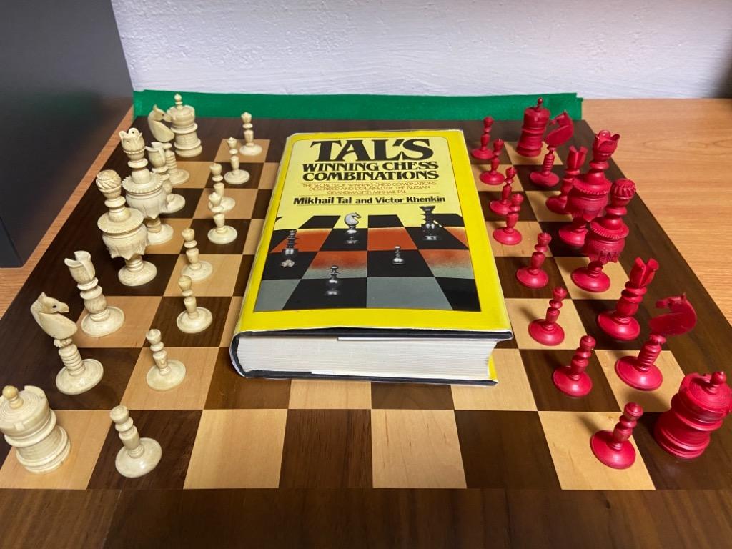 Tal's Winning Chess Combinations The Secrets of Winning Chess Combinations  Described and Explained by Tal, Mikhail & Victor Khenkin: Hardcover (1979)  First Edition, First Printing.