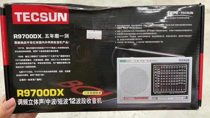 Tecsun R9700DX 12-Band Dual Conversion AM/FM Shortwave Radio $300, 手提電話,  智能穿戴裝置及智能手錶- Carousell