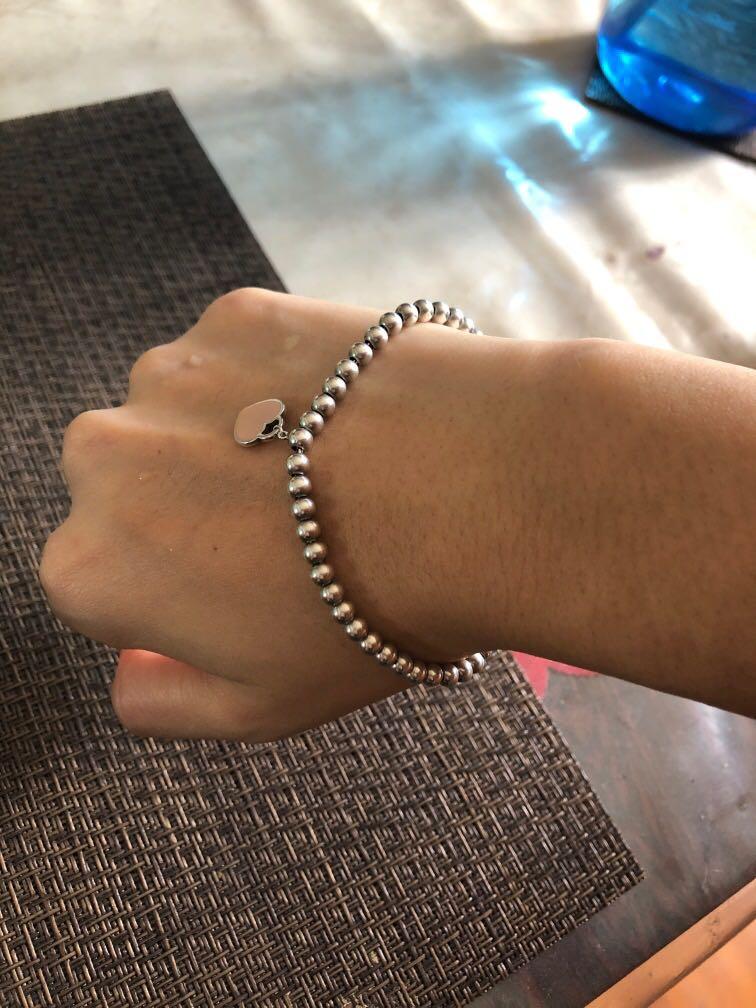 Tiffany mini bead bracelet on sale