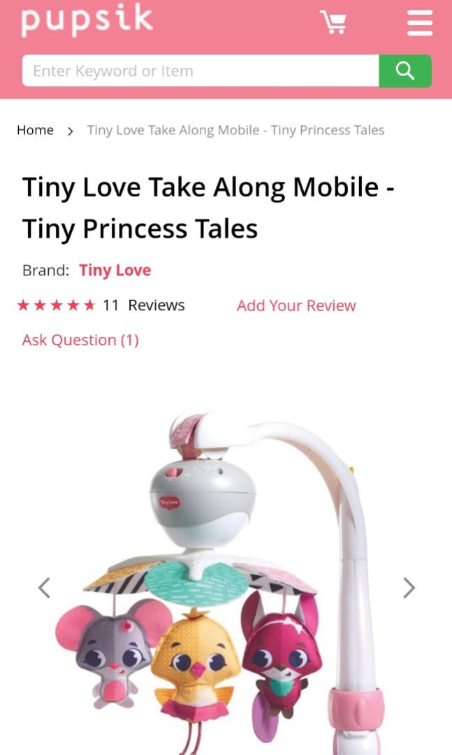 Tiny Princess Tales Take Along Mobile