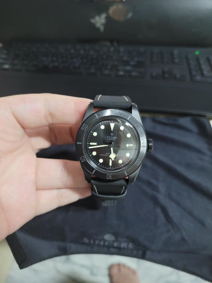 Tudor black bay ceramic 79210cnu, Luxury, Watches on Carousell