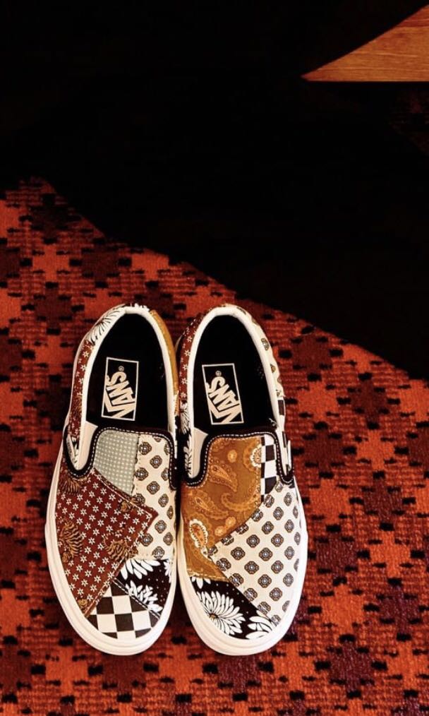 vans tiger patchwork era