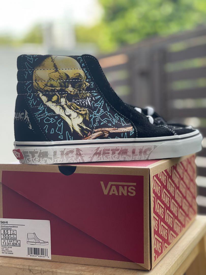 Metallica sk8 hi hotsell