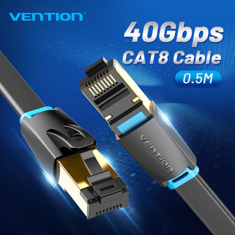 Cable RJ45 5m Ethernet Cat 8 40Gbps High Speed SFTP Vention