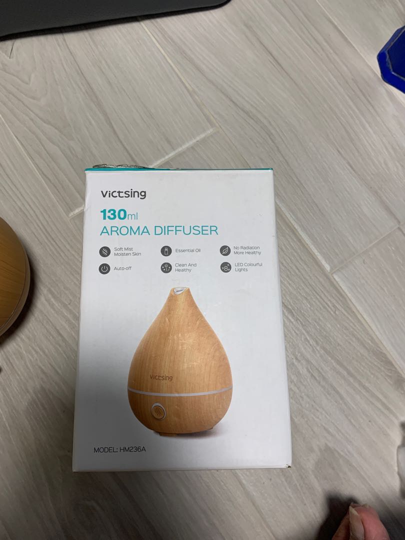 VICTSING Essential Oil Diffuser 130ml Mini Aroma Diffuser, TV & Home