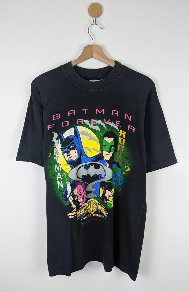 BATMAN FOREVER 90s USA製 リドラー 映画Tシャツ ムービー