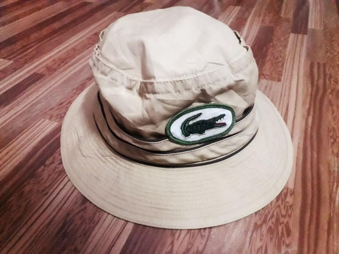 Vintage Lacoste Bucket Hat Men s Fashion Watches Accessories