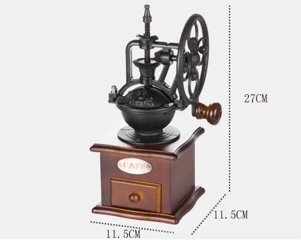 Vintage Wood Coffee Grinder (Category: Coffee Machines & Makers) located in Manila. Submitted by laniefg (Listing ID 1105598278, Image 2). Description: - High milling rate core grinding group, high grinding efficiency - Electroplate the spindle rod, and adopt electrophoretic paint process for adjusting piece, positioning piece and top cap - The support is made of high strength material, which is not easy to be damaged.