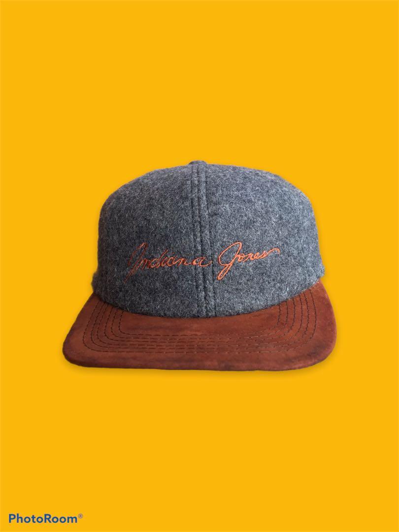 Vtg Indiana Jones Wool🧢, Men's Fashion 