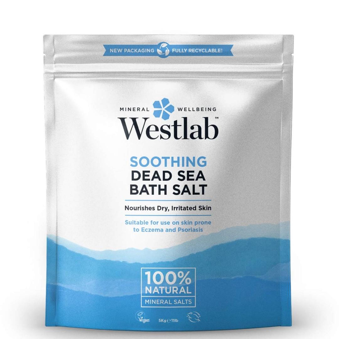 Westlab Dead Sea Salt 5kg Home Remedy for Eczema Skin Allergy Psoriasis