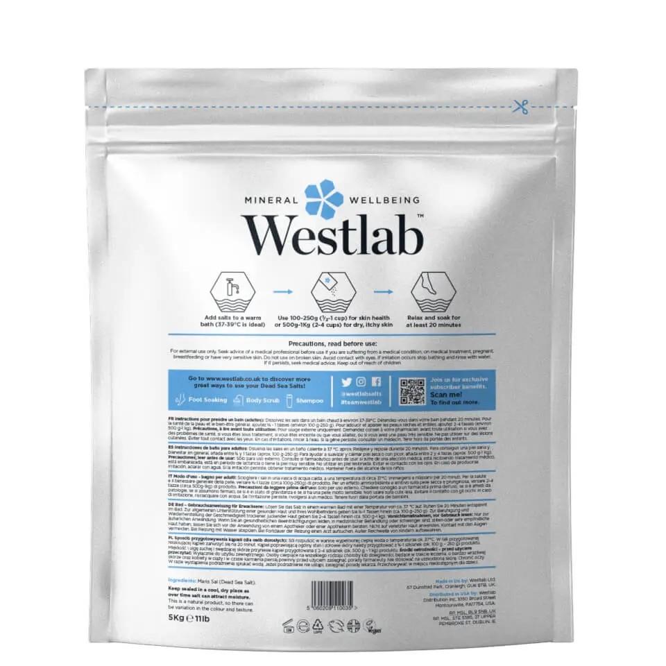 Westlab Dead Sea Salt 5kg Home Remedy for Eczema Skin Allergy Psoriasis