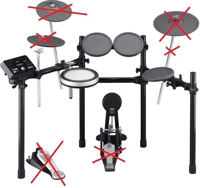 Yamaha dtx 420k on sale