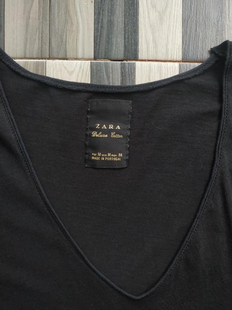 ZARA Deluxe cotton T shirt Men import 