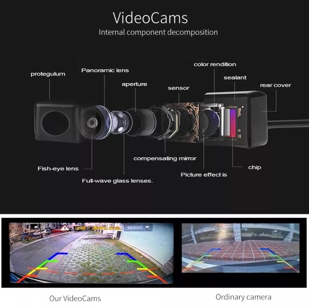 360 degree bird view panoramic system 4 hd cameras around view system