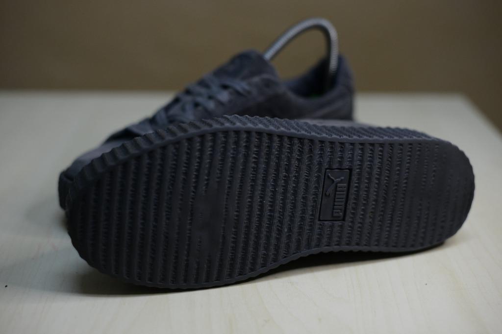 6.5UK Puma Fenty x Rihanna Grey Velvet Creepers Women s Fashion