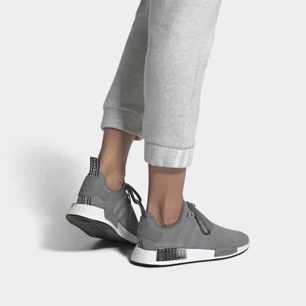 Adidas NMD Grey Silver Metallic Women, Women's Fashion, Footwear, Sneakers  on Carousell