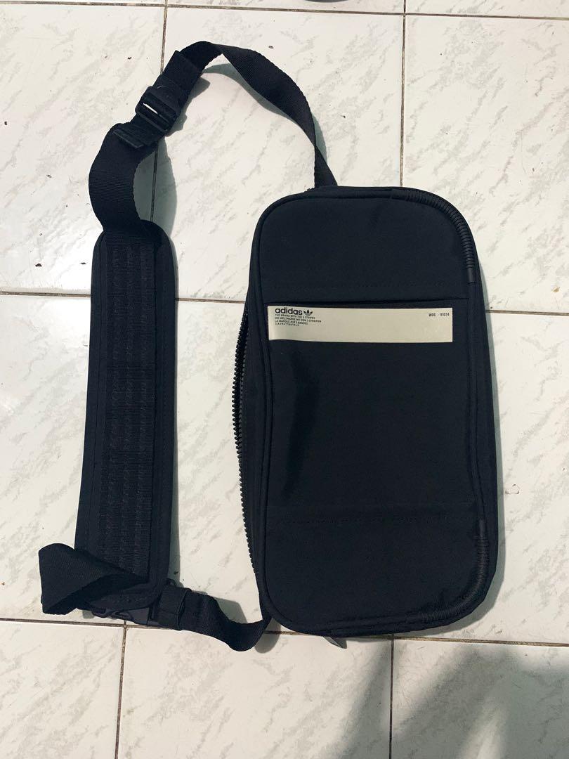 Adidas NMD Pouch Bag Black, Fesyen Pria, Tas u0026 Dompet , Tas Selempang di  Carousell