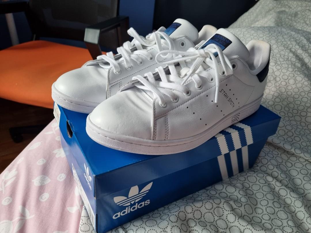 Stan smith blue fur online