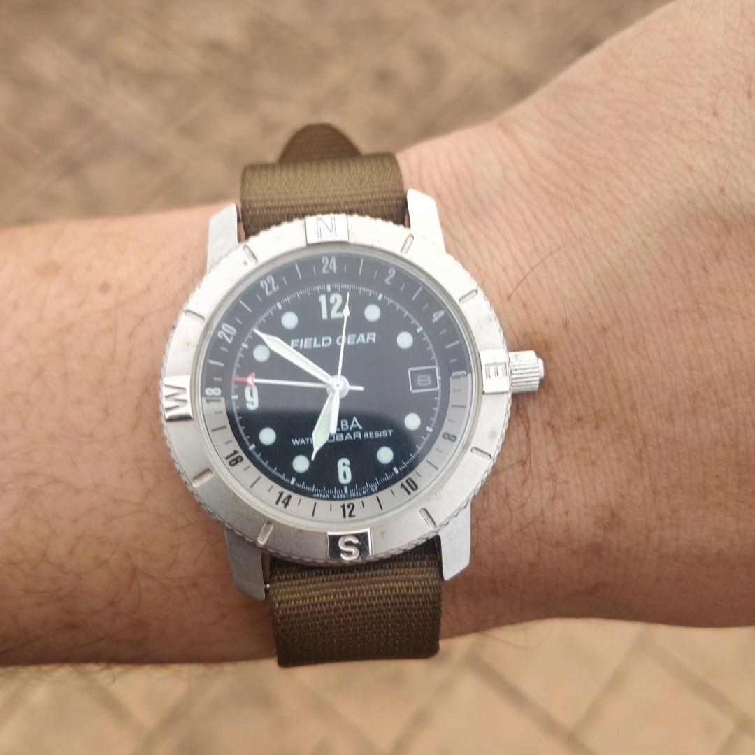 Alba field gear gmt military style, Men's Fashion, Watches