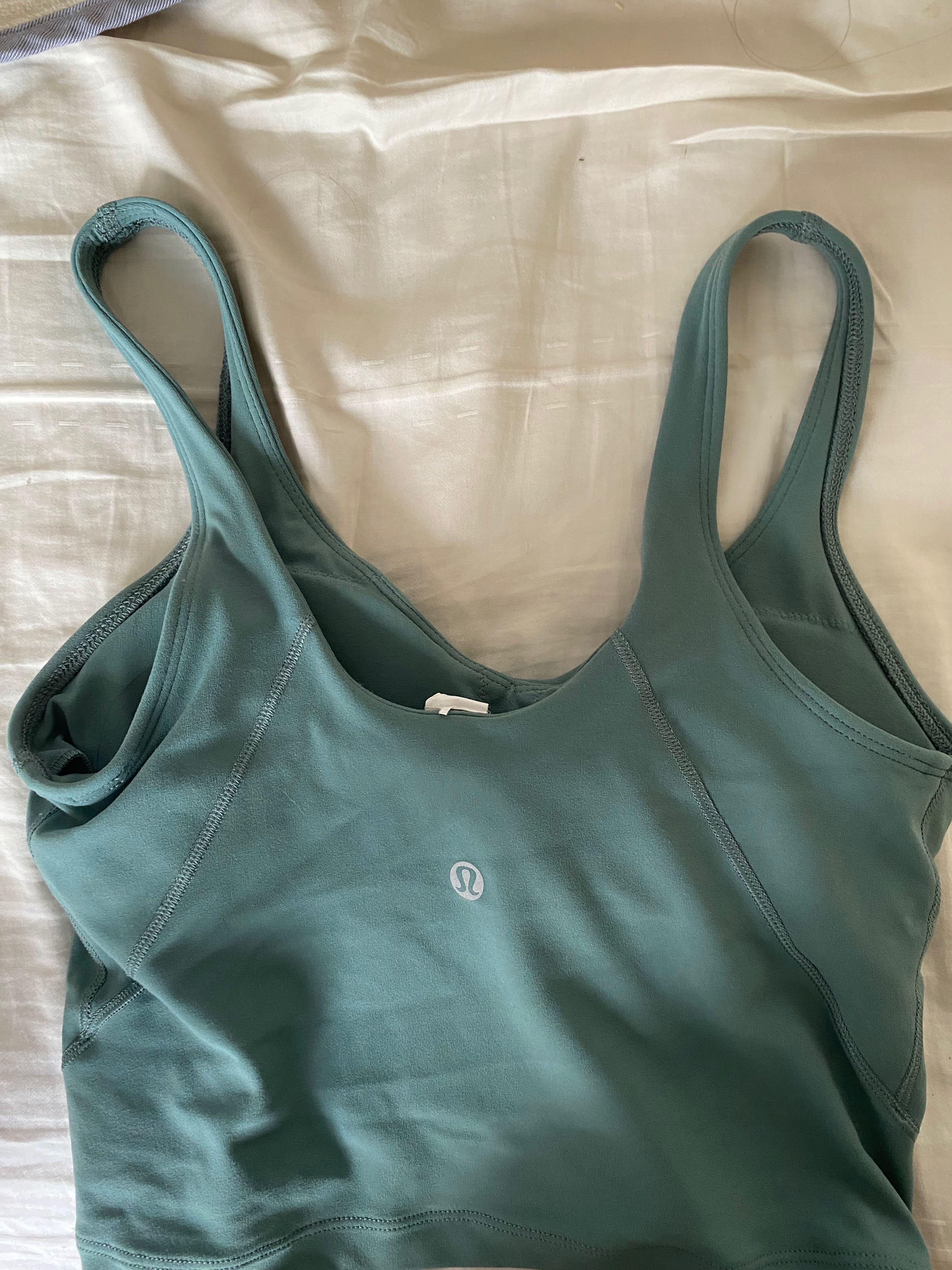 Align tank in tidewater teal, Women's Fashion, Activewear on Carousell