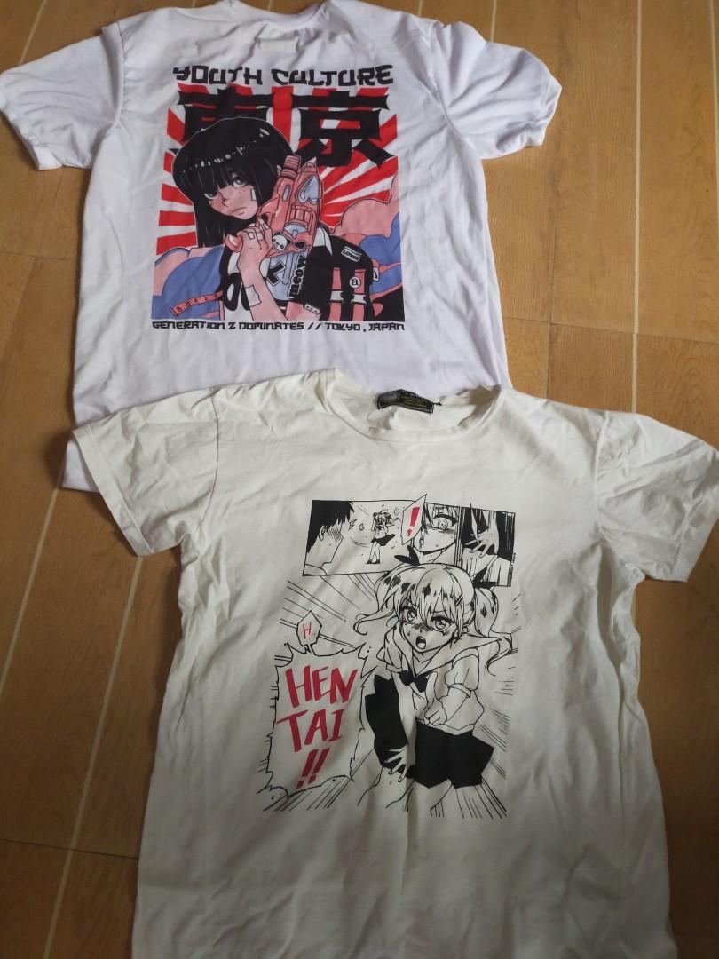 Anime \u0026 Manga shirts, Men's Fashion 