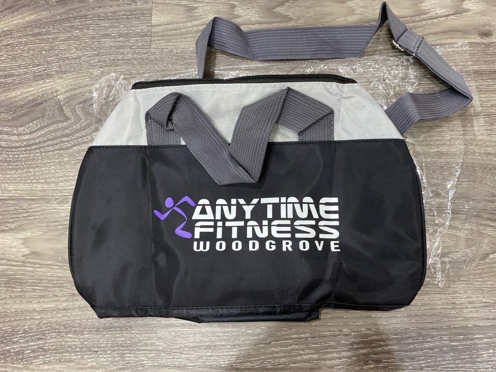 anytime fitness duffel bag, Men's Fashion, Bags, Sling Bags on Carousell