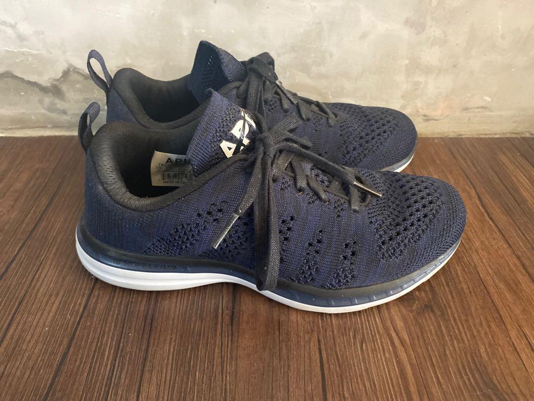 APL Athletic Propulsion Lab Black Navy Running Shoes, Women's Fashion,  Footwear, Sneakers on Carousell