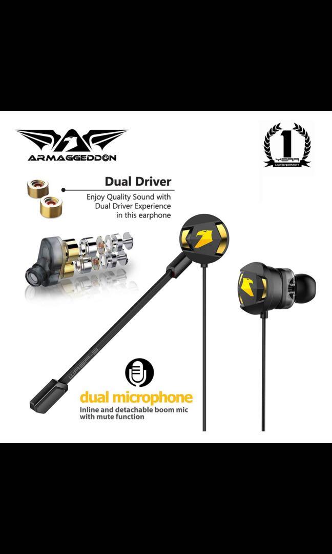Armageddon earphone hotsell