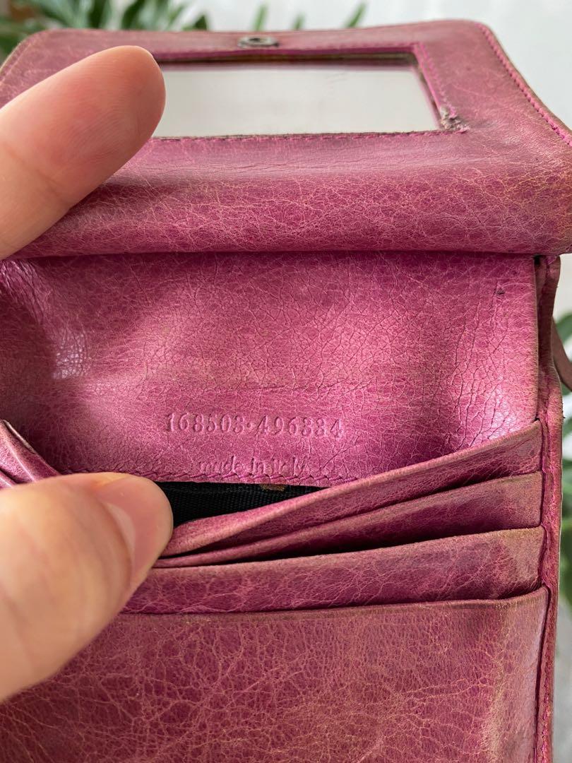 Authentic balenciaga zippy compact wallet (Category: Luxury Bags & Wallets) located in Cavite. Submitted by pinklove02 (Listing ID 1105838453, Image 3). Description: Authentic balenciaga wallet Calf skin leather Very cute great for small bags L4.1xH3.5x1 inches Sf c/o buyer.