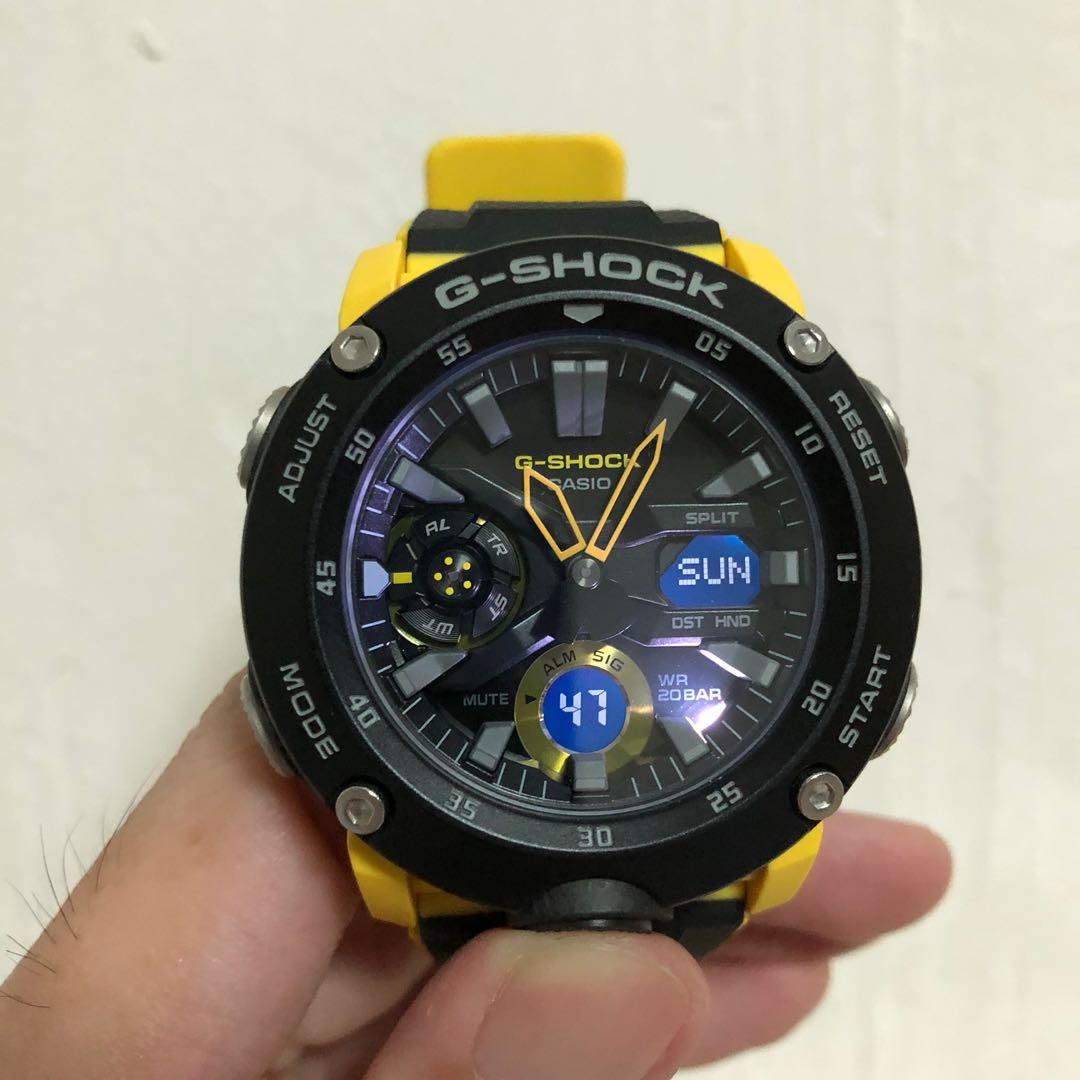 New Year Birthday Watch Authentic Casio G Shock GA 2000 Men s