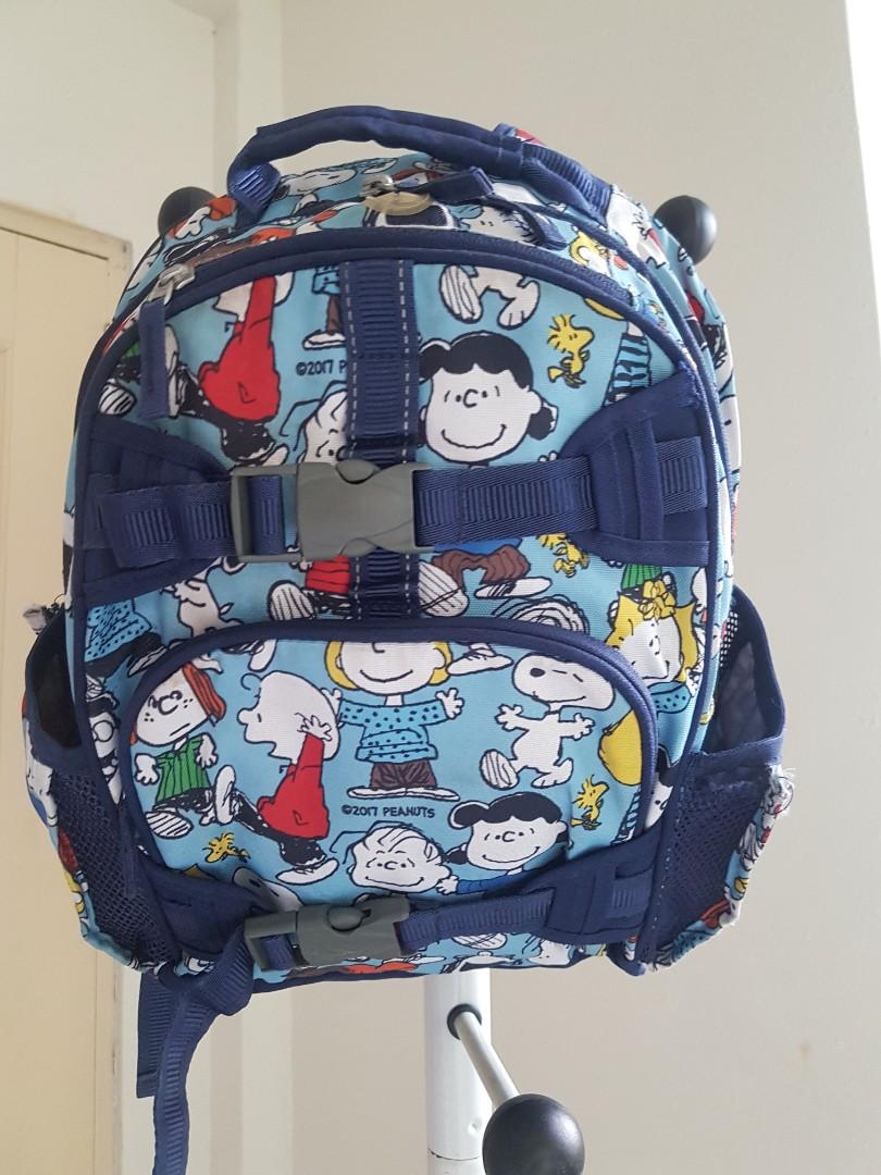 Pottery barn snoopy backpack cheap