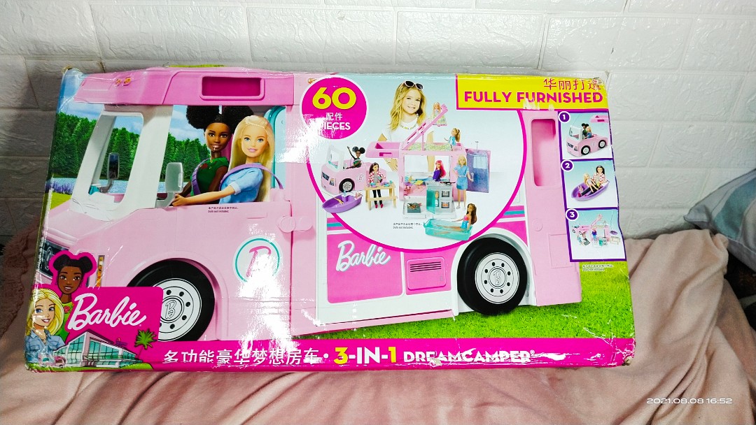 Barbie camper van, Hobbies & Toys, Toys & Games on Carousell