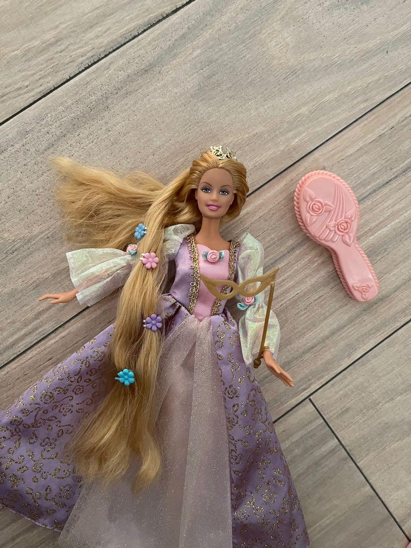 Barbie Rapunzel 2001, Toys & Collectibles, Mainan di Carousell
