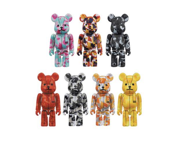 Bearbrick bape hot sale camo