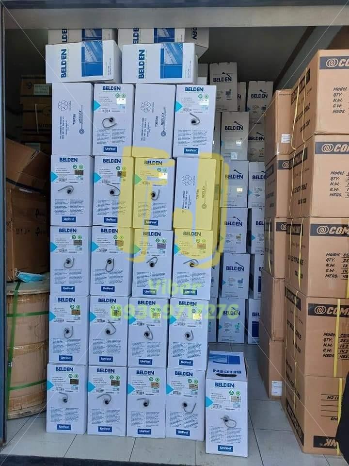 BELDEN PURE COPPER UTP Ethernet Cable (Category: Networking) located in Pasig City. Submitted by fjEgangan (Listing ID 1105828172, Image 1). Description: BELDEN PURE COPPER UTP Cable INDOOR: 🏷 UTP Cat6 Pure Copper 305M-Blue 8000.00 🏷 UTP Cat6 Pure Copper 305M-Grey 8000.00 🏷 UTP Cat5e Pure Copper 305M-Grey 6750.00 💯 Brand new and original 💯 Authorized Dealer 💯 Open for bulk orders to avail more discounts! Available same day delivery.. (excep