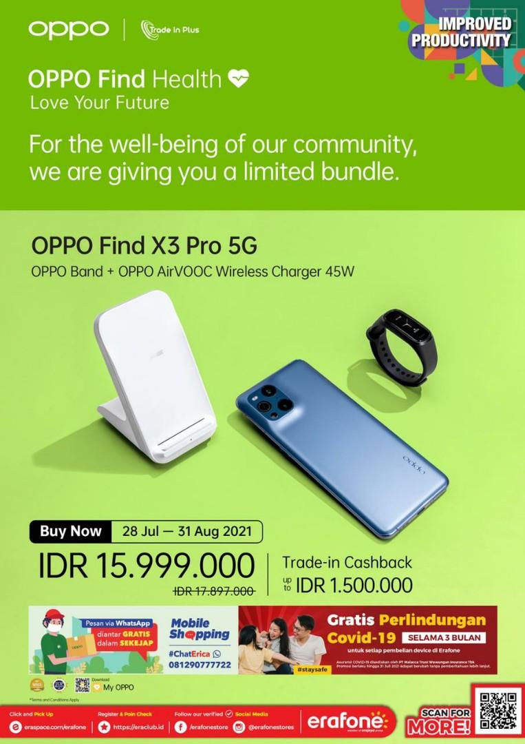 Bisa proses di rumah kredit OPPO Find X3 pro 5G tanpa ...